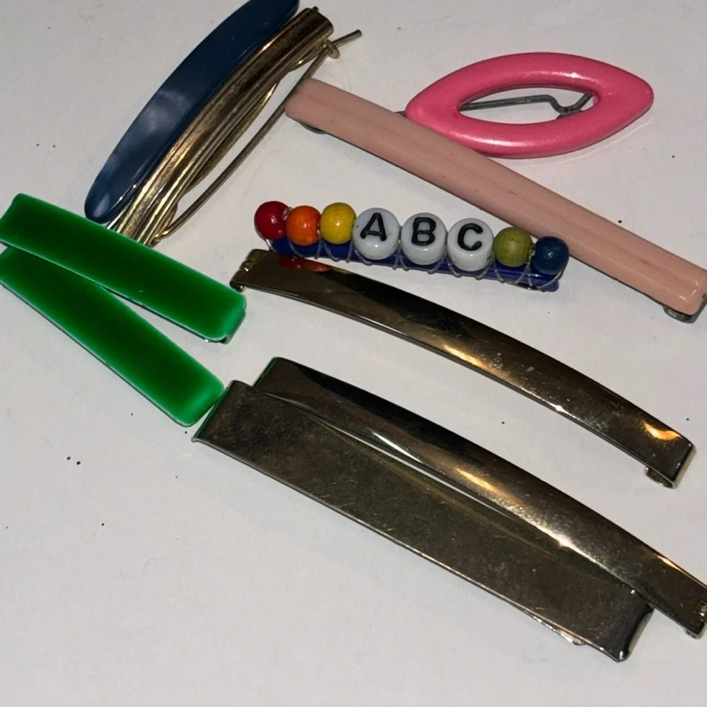 80s hair clips Vintage 80’s Goody Hair Barrettes
